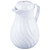 Vollrath 52134 64 Oz. White Plastic Tilt & Pour SwirlServe Beverage Server