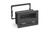 Vollrath FMS-7 10 9/16"W x 5"D x 7 3/8"H Black ABS Plastic Flush Mount Dispenses One Straw At A Time Straw Dispenser
