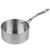Vollrath 49430 1 Qt. 3-Ply Construction Stainless Steel 3004 Aluminum Core Bottom and Side Walls Satin Finish with Mirror Finish Welded Handles Miramar Display Cookware Butter Warmer