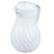 Vollrath 52130 42 Oz. White Plastic Tilt & Pour SwirlServe Beverage Server