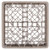 Vollrath TR12HHH 19.75" W x 8.75" H (30) Compartment Hexagon Size with (3) Extenders Traex Full Size Rack Max Glass / Stemware Rack