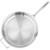 Vollrath 47747 9.5 Qt. Satin and Mirror Intrigue stainless Steel Saute Pan