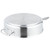 Vollrath 47747 9.5 Qt. Satin and Mirror Intrigue stainless Steel Saute Pan