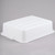 Vollrath 1505-C05 20"W x 15"D x 8" H White Polyethylene Traex Color Mate Food Storage Box Combo Set