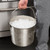 Vollrath 59150 16 Quart 11.88" Top Dia. 9.75" Height Utility Stainless with Handle Pail