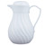 Vollrath 52160 42 Oz. White Plastic SwirlServe Hot-N-Cold Beverage Server