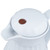 Vollrath 52160 42 Oz. White Plastic SwirlServe Hot-N-Cold Beverage Server