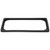 Vollrath N-0003B 12 3/8" L x 6 1/2" W x 5/8" H High-Temp Silicone Pan Band for Third Size Steam Table - Black