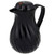 Vollrath 52126 10 Oz. Black Plastic Tilt & Pour SwirlServe Beverage Server