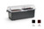 Vollrath 4740-06 12" x 6" x 3-3/4" 2 Quart Black Plastic Standard Lid NSF Kondi-Keeper Condiment Dispenser