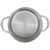 Vollrath 3101 6 1/2 Qt. 8" Dia. 18-10 Stainless Steel With Aluminum Clad Bottom Centurion Induction Stock Pot