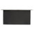 Vollrath FMS-6 10 9/16"W x 4 13/16"D x 7 5/16"H Black ABS Plastic "T" Shaped Flush Mount Straw Holder