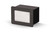 Vollrath FMN-1 8.5" W x 5.38" D x 6.25" H Black ABS Plastic Flush Mount / Built-In Napkin Dispenser