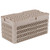Vollrath HR1C1CCC 10" W x 19.75" D x 9" H Half Size 10 Compartments Co-Polymer Plastic Beige Traex Rack-Master Dishwasher Rack