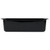 Vollrath 8006420 6" Deep Low-Temp Polycarbonate Black Plastic Super Pan 1/1 GN Food Pan