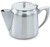 Vollrath 46370 4" H 12 Oz. Stainless Steel Gooseneck Hollow Handle Tea & Coffee Server with Strainer