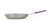 Vollrath 693308 8" Top Dia. Stainless Steel Aluminum Core Bottom Purple Riveted Handle Natural Finish Tribute Fry Pan