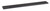 Vollrath 2330-99 23.5" x 3.13" x 0.5" Black Flexible Thermoplastic rubber Construction Rail-Mate Glass Mat