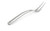 Vollrath 46741 11.5" L Stainless Steel 2 Tine Miramar Contemporary Style Meat Fork