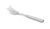 Vollrath 46956 10 3/8" Long Stainless Four Tine Hollow Handled Buffetware Cold Meat Fork