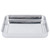 Vollrath 49432 14.69" W x 11.81" D x 2" H 4.6 Qt. 3-Ply Construction 18-8 Stainless Steel with 3004 Aluminum Core Bottom and Side Walls Miramar Display Cookware Large Food Pan