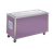 Vollrath 36213 60" W x 28" D x 27" H Polyurethane Foam Insulation 4-Series Signature Server Stainless Steel Countertop with Frost Top Station