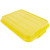 Vollrath 1500-C08 22-1/8"W x 15-5/8"D x 2-1/2"H Yellow Polyethylene Traex Color-Mate Snap-On Lid
