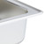 Vollrath 46858 0.5 Size Rectangular Stainless Steel Water Pan