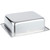 Vollrath 46858 0.5 Size Rectangular Stainless Steel Water Pan