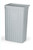 Vollrath 9728820 13 1/2"L x 8"W x 22 3/4"D Gray Fits Standard Truck & Tubular Carts Refuse Bin
