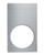 Vollrath 8240714 21.13" W x 12.75" D Stainless Steel Round Miramar Template