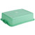 Vollrath 1521-C19 20"W x 15"D x 5" H Green Plastic Traex Color Mate Food Storage Box