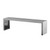 Vollrath 38044 61 1/4" W x 10" D x 13" H Without Acrylic Panel 300 Series Stainless Steel ServeWell Work/Overshelf