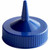 Vollrath 4913-44 Blue Wide Mouth Squeeze Bottle Replacement Cap