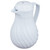 Vollrath 52132 20 Oz. White Plastic Tilt & Pour SwirlServe Beverage Server