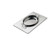 Vollrath 8242314 21.13" W x 12.75" D Oval Stainless Steel Plain Edge Miramar Single Size Template