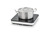 Vollrath 49441 10 5/16" W x 5 7/16" H 7 Quart Stainless Steel Aluminum Mirror Welded Handles Miramar Display Cookware Casserole