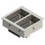 Vollrath FC-4DH-02208-T 28.25" W x 15" H x 26" D Electric Stainless Steel Insulated Dry Thermostatic Controls without Drain (2) Wells Hot Food Well Drop-In Unit - 208-240 Volts