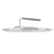 Vollrath 67413 8.5" W x 2.13" H x 8.5" Dia. Round Aluminum Wear-Ever Domed Cover