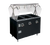 Vollrath T389362 46" W x 28.63" D x 57.31" H 3 Wells Open Cabinet Base 2-Series Affordable Portable Hot Food Station Deluxe - 208-240 Volts