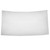Vollrath 46223 Curved 15" x 8 1/4" Polished Stainless Steel Double Wall Platter