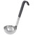 Vollrath 4970320 3 Oz. 2 15/16" Bowl Dia. 18/8 Stainless Steel with 6" black Kool-Touch Coated Short Handle One-Piece Ladle