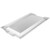Vollrath 82094 Heavy Duty 18/8 Stainless Steel Satin Finish Rim Medium Rectangular Serving Tray