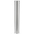 Vollrath PLC-2 25 3/4" W x 3 3/4" D Stainless Steel Pull / Gravity Feed Cup Dispenser