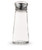 Vollrath 703 3 Oz. Glass Jar Stainless Steel Cap Dripcut Salt & Pepper Shaker