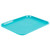 Vollrath 86129 14" x 18" Teal Rectangular Polypropylene Fast Food Tray