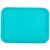 Vollrath 86129 14" x 18" Teal Rectangular Polypropylene Fast Food Tray
