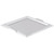 Vollrath 82092 Heavy Duty 18/8 Stainless Steel Contemporary Geometric Styling Sating Finish Rim Large Square Serving Tray