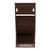 Vollrath 4830-01 5-5/8"L x 9"H x 7-3/4"W (2) Tier Brown with Three Clips Plastic Self-Serve System Stand