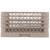 Vollrath PM1211-4 12 Plate Co-Polymer Plastic Open Profile Plate Crate Dishwasher Rack